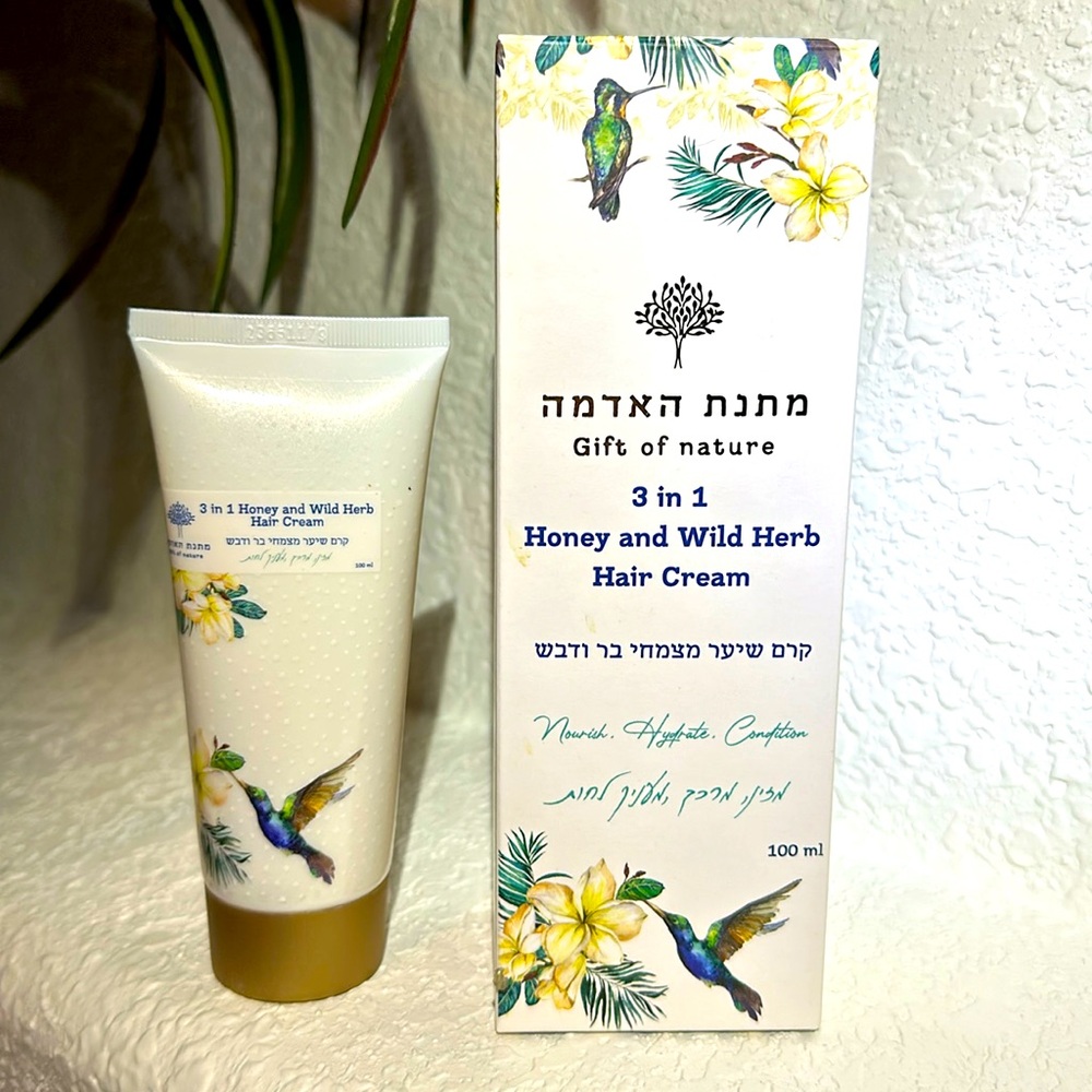 Gift of Nature 3 in 1 Honey and Wild Herb Hair Cream 100ml